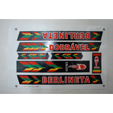 *** Adesivos Caloi Berlineta Dobrável Frete Gratis ***