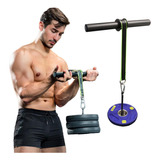 /- Antebraço Wrist Roller Fitness Blaster Arm Muscle Fitness