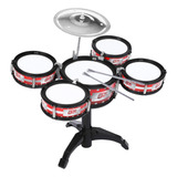 . Band Rock Set,conjunto Bateria Educacional Crianças 5