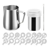 . Diy Café Latte Arte Molde Cappuccino Barista Ferramenta