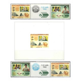 # Mcn # Djibouti 1982 - Faróis, Selo Sobre Selo - Série Mint