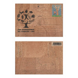 # Mcn # Portugal 2011 - Bilhete Postal Mint Feito De Cortiça