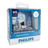 ( Original Leia ) Philips Diamond Vision 5000k H1 + Garantia