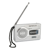 . Rádio Transistor Am Fm Com Chip Dsp, Mini Rádio Portátil