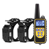 . Trela Do Cão E Instrutor , Controle Remotonm Dois
