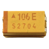 (10x) Capacitor Tântalo Smd 10uf 25v 10% Case C