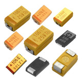 (10x) Capacitor Tântalo Smd 1uf 35v 10% Case A