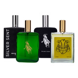 [pague 3, Leve 4] Kit Presente Perfume Para Homens De Sucesso