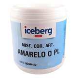 01 Corante Pó 500g Iceberg Amarelo O