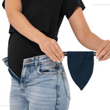 01 Extensor + 01 Faixa Gestante Gravidez Calça Jeans Kit Sos