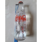 01 Garrafa Ks Vidro Antiga Coca Cola Promocional Natal Leia 