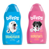01 Shampoo Pet Branqueador E 01 Condicionador Beeps