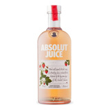 01 Un Exclusiva Vodka Absolut Juice Strawberry - 750 Ml