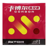 02 Borrachas Reactor Corbor Tênis De Mesa + Sidetape Grátis