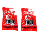 02 Câmaras De Ar Para Bike Aro 700x35/43 Kenda Bico Grosso