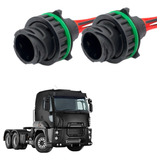 02 Chicotes Reparo Baioneta Vw Mercedes Volvo Scania Ford 7v