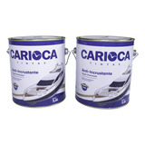 02 Gl Tinta Fundo De Barco Anti-incrustante Carioca Preto
