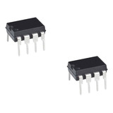 02 Peças Pc924 - Dip8 - Optoacoplador 8 Pinos 