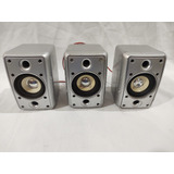 03 Caixinhas De Som Para Home Theater Marca Gradiente
