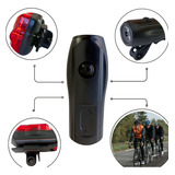 03 Kits Lanterna E Farol Bicicleta Luz Led