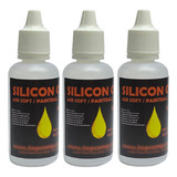 03 Óleo De Silicone Para Airsoft E Paintball 100% Puro 30ml