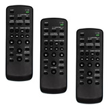 03 X Controle Para Som Sony Fst-sh2000 / Hcd-sh2000 Genezi 