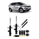04 Amortecedores 04 Kits Sportage Diant/tras (2012 Até 2015)