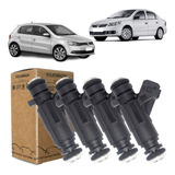 04 Bicos Injetores Vw Voyage Saveiro G5 G6 1.6 Flex 08 A 15
