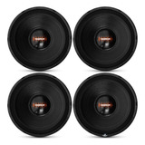 04 Falante Woofer Magnum Rex 10 Pol 250w Rms Pancadão E Trio