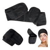 04 Uns Faixa Cabelo Atoalhada Facial P/ Cabeça E Maquiagem