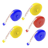05 Fita Métrica Trena 150cm Avaliação Molde Medida Corporal