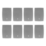 08 Caixas Som Ambiente Jbl Selenium C621b 100w Branco