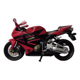 1:18 Miniatura Moto Honda Cbr 600rr 2005 - Newray Usada