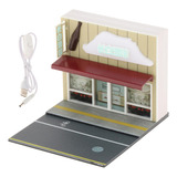 1/64 Shop Model Diorama Kits S Scale Cenário Com Luzes