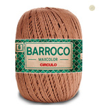 1 Barroco Maxcolor Fio 6 400g 100%algodao Croche 452m