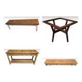 1 Base Pra Mesa De 2m, 1aparador C 1,80m, 2 Bancos C 2m Cada