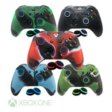 1 Capa Case De Silicone Controle Xbox + 2 Grips