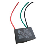 1 Capacitor Ventilador Teto Ventisol 0,7+0,9 Uf 220volt 220