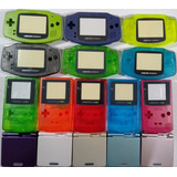 1 Carcaça Game Boy Color, Advance Ou Sp Com Borrachas E X Y