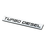1 Emblema Turbo Diesel P Pickup Jeep Carro E Caminhão Metal 