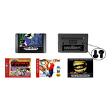 1 Kit Carcaça Case Label E Parafusos Cartucho Mega Drive