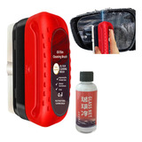 1 Kit De Escova De Limpeza De Filme De Óleo De Carro E Líqui