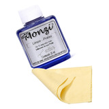 1 Monzi 35 Ml Azul Prata + 1 Unidade De Flanela Magica 