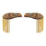 1 Par De Broche De Ombro Com Corrente Epaulet Epaulette [u]
