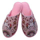 1 Par Pantufa Infantil Estampada Macia Home