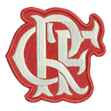 1 Patch Bordado Do Flamengo Personalizado 8cm X 8,4cm