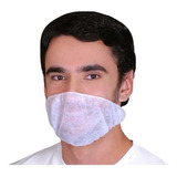 1 Pct Mascara Descartável Protetor De Barba E Bigode C/100
