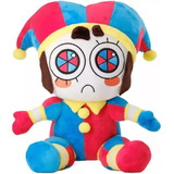 1 Peça De Boneca De Pelúcia The Digital Circus - 25 Cm Pomni Cor 1pcs