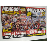 1 Revista 1 Pôster Flamengo Libertadores 2019 - Frete Grátis