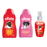 1 Shampoo Melancia 1 Condicionador 1 Colonia Melancia Beeps